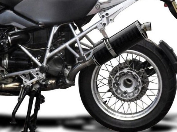 DELKEVIC BMW R1200GS (10/12) Slip-on Exhaust Stubby 14" Carbon