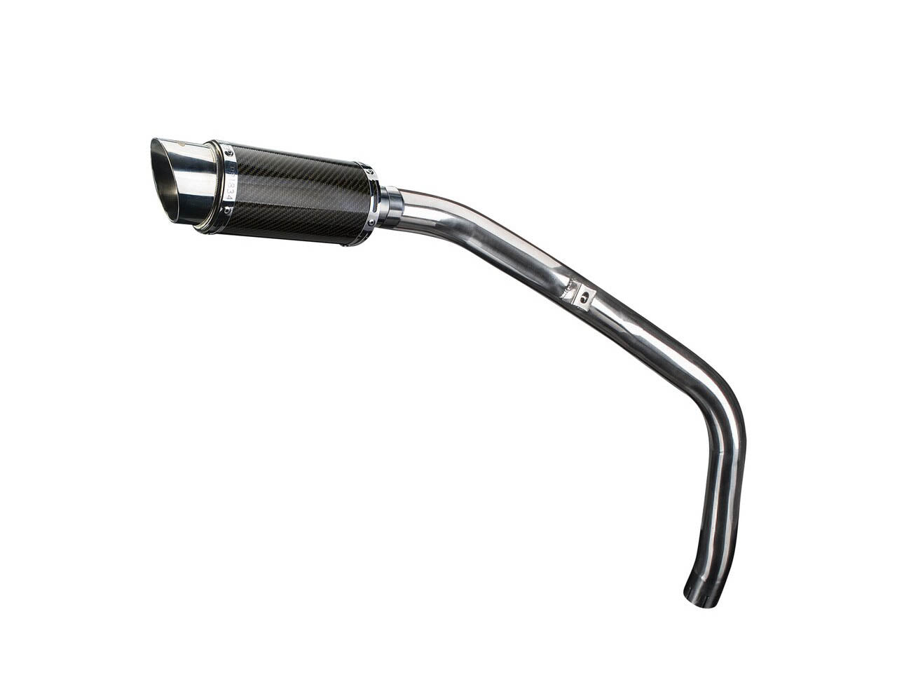 DELKEVIC Honda CBR600RR (03/04) Slip-on Exhaust Mini 8" Carbon