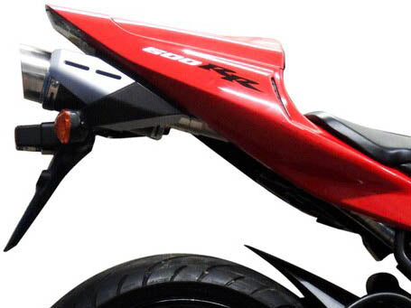 DELKEVIC Honda CBR600RR (03/04) Slip-on Exhaust Mini 8" Carbon