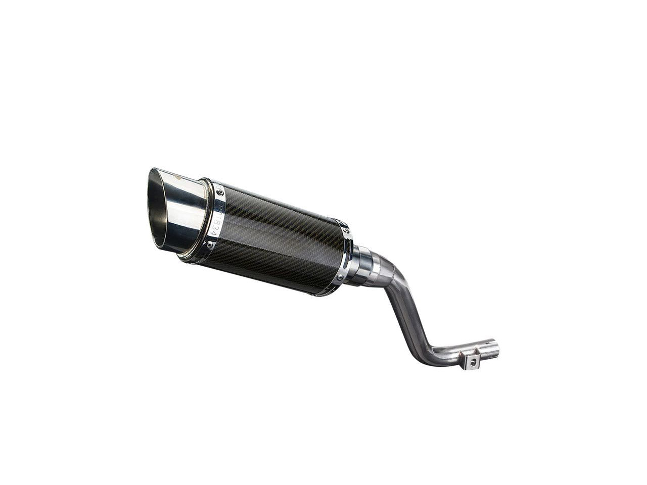 DELKEVIC Honda CRF250M Slip-on Exhaust Mini 8" Carbon