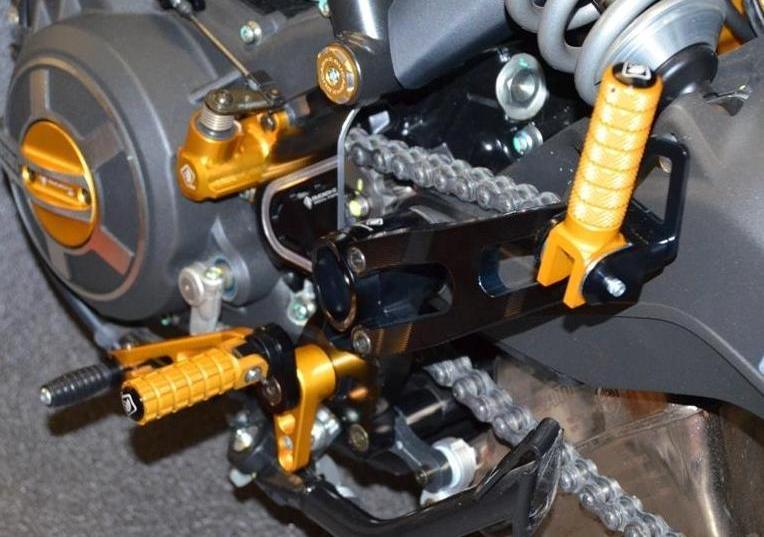 PRPSCRA01 - DUCABIKE Ducati Scrambler Passenger Rearset kit