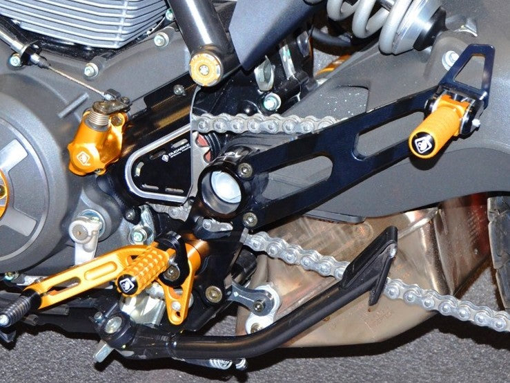 PRPSCRA01 - DUCABIKE Ducati Scrambler Passenger Rearset kit