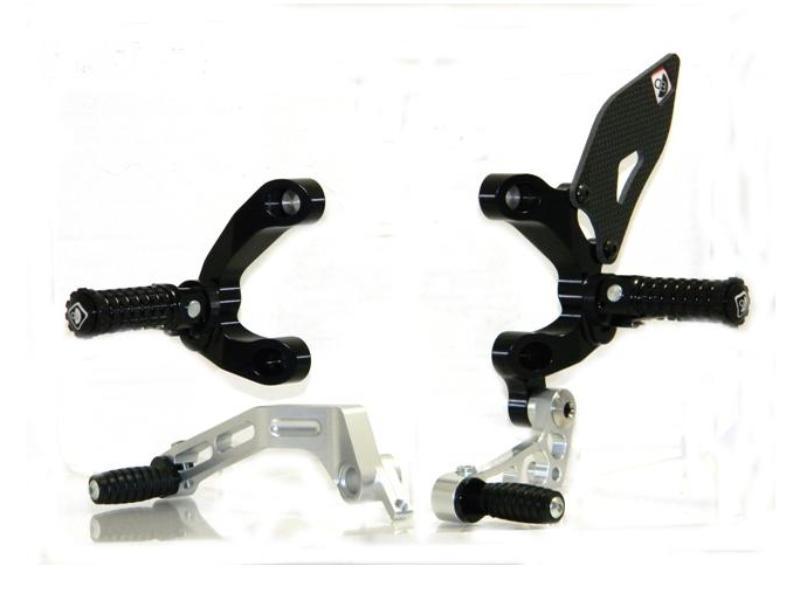 PRSF02 - DUCABIKE Ducati Streetfighter 1098/848 Adjustable Rearset