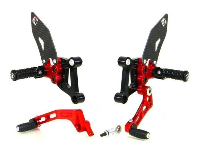 PRSP03 - DUCABIKE Ducati Superbike 1098/1198/848 Adjustable Rearset "SP"