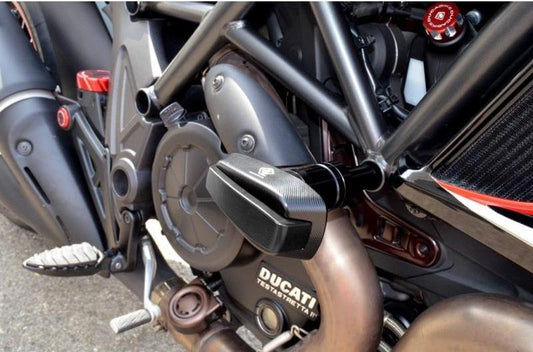 PTDV01 - DUCABIKE Ducati Diavel 1200 (10/18) Frame Crash Protection Siders