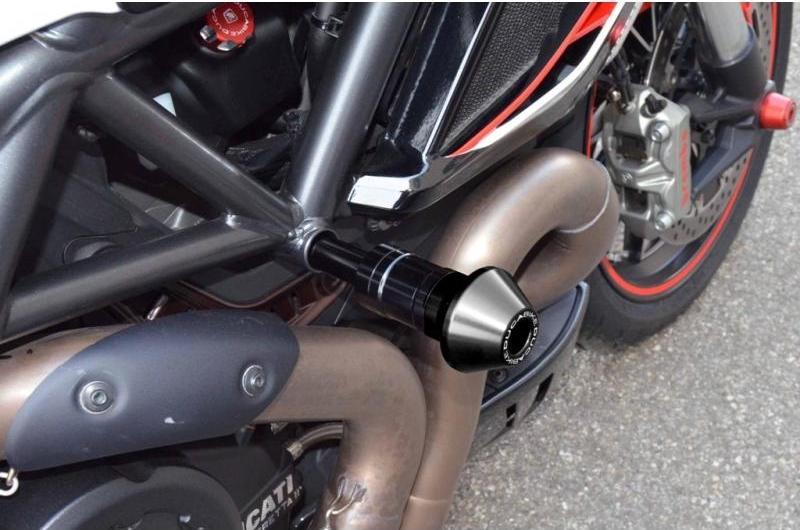 PTDV02 - DUCABIKE Ducati Diavel 1200 (10/18) Frame Crash Protection Siders