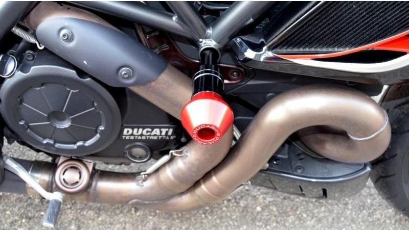 PTDV02 - DUCABIKE Ducati Diavel 1200 (10/18) Frame Crash Protection Siders