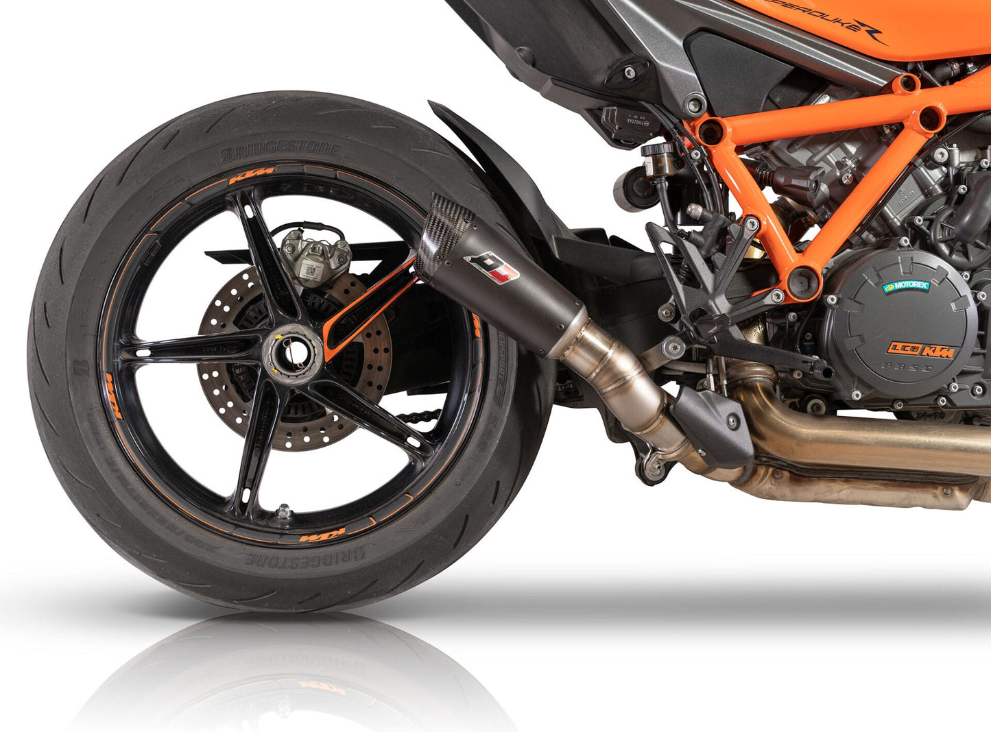 QD EXHAUST KTM 1290 Super Duke R (2020+) Slip-on Exhaust "Gunshot" (EU homologated)