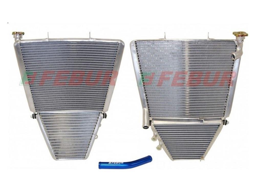 FEBUR Aprilia RSV4 (2015+) Complete Street Racing Water and Oil Radiator