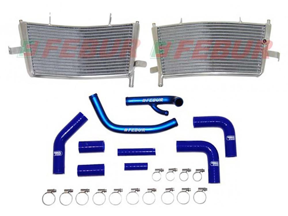 FEBUR Aprilia RSV4 (09/14) Additional Racing Water Radiator (With silicon hoses)