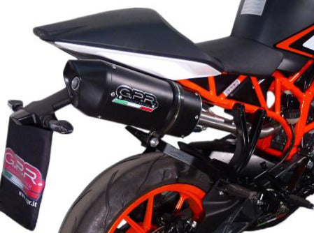 GPR KTM 125 RC (14/16) Slip-on Exhaust "Furore Nero"