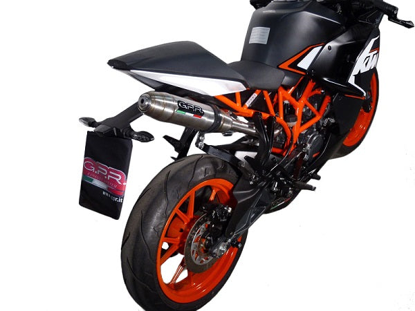 GPR KTM 200 Duke Slip-on Exhaust "Deeptone Inox"