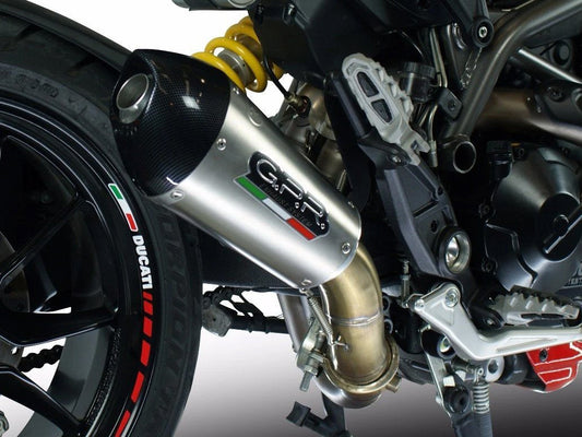 GPR Ducati Hypermotard 821 Slip-on Exhaust "GPE Anniversary Titanium"