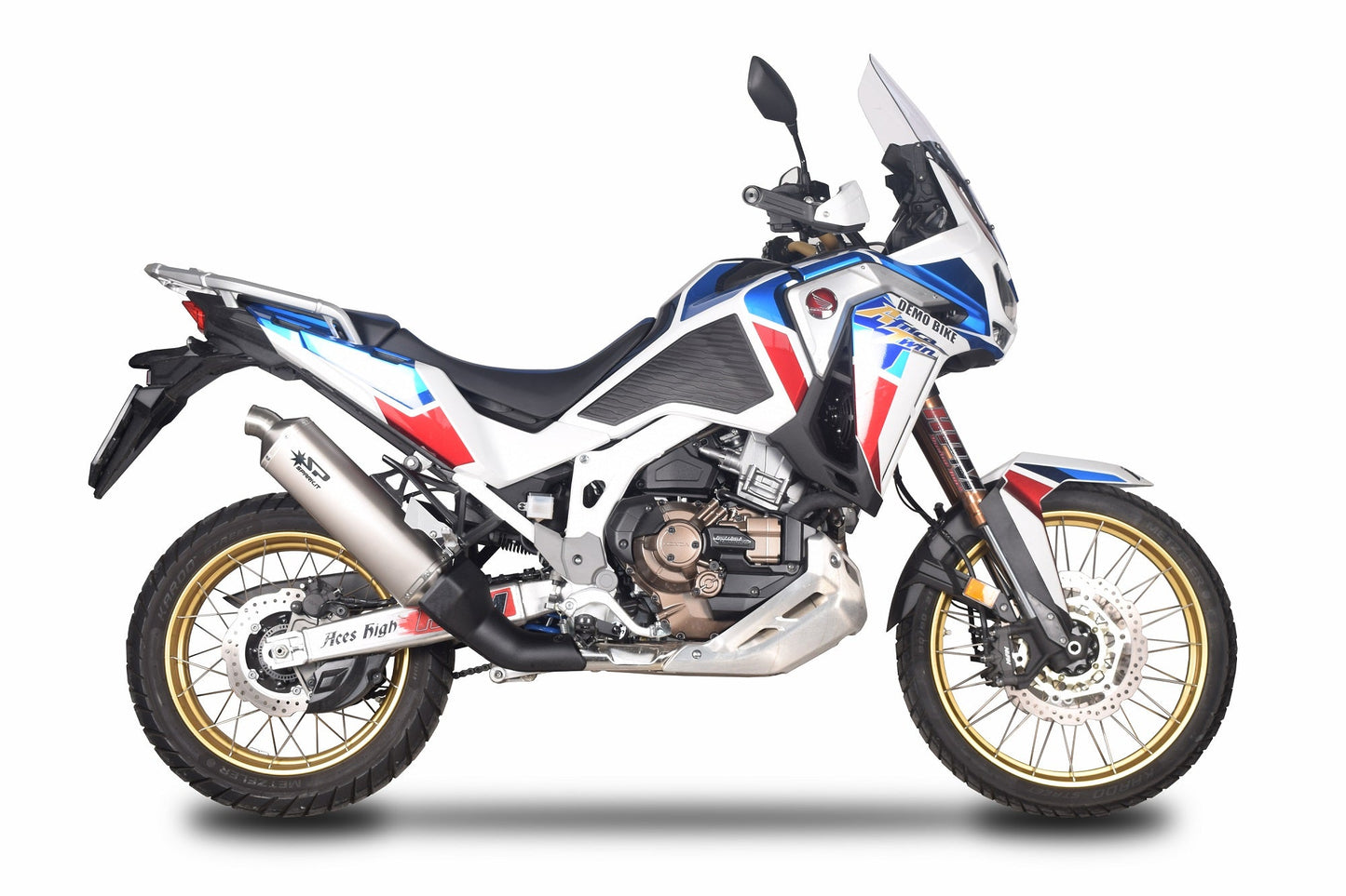 SPARK GHO1703 Honda CRF1100L Africa Twin (2020+) Slip-on Exhaust "Dakar" (EU homologated)