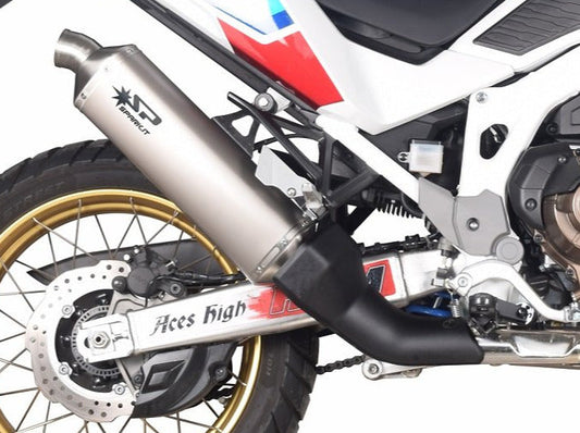 SPARK GHO1703 Honda CRF1100L Africa Twin (2020+) Slip-on Exhaust "Dakar" (EU homologated)