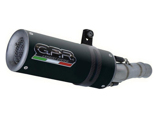 GPR Ducati Monster 821 Slip-on Exhaust "M3 Black Titanium" (EU homologated)