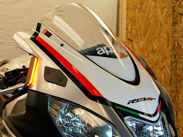 NEW RAGE CYCLES Aprilia RSV4 (09/20) LED Front Turn Signals – Accessories in MotoDeal – Motorcycle Accessories and Parts Online Shop