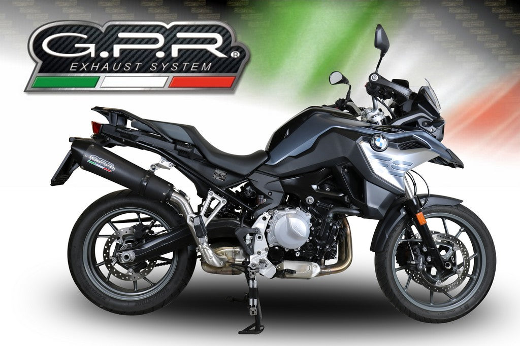 GPR Honda VFR800F (14/16) Slip-on Exhaust "GPE Anniversary Black Titanium" (EU homologated)