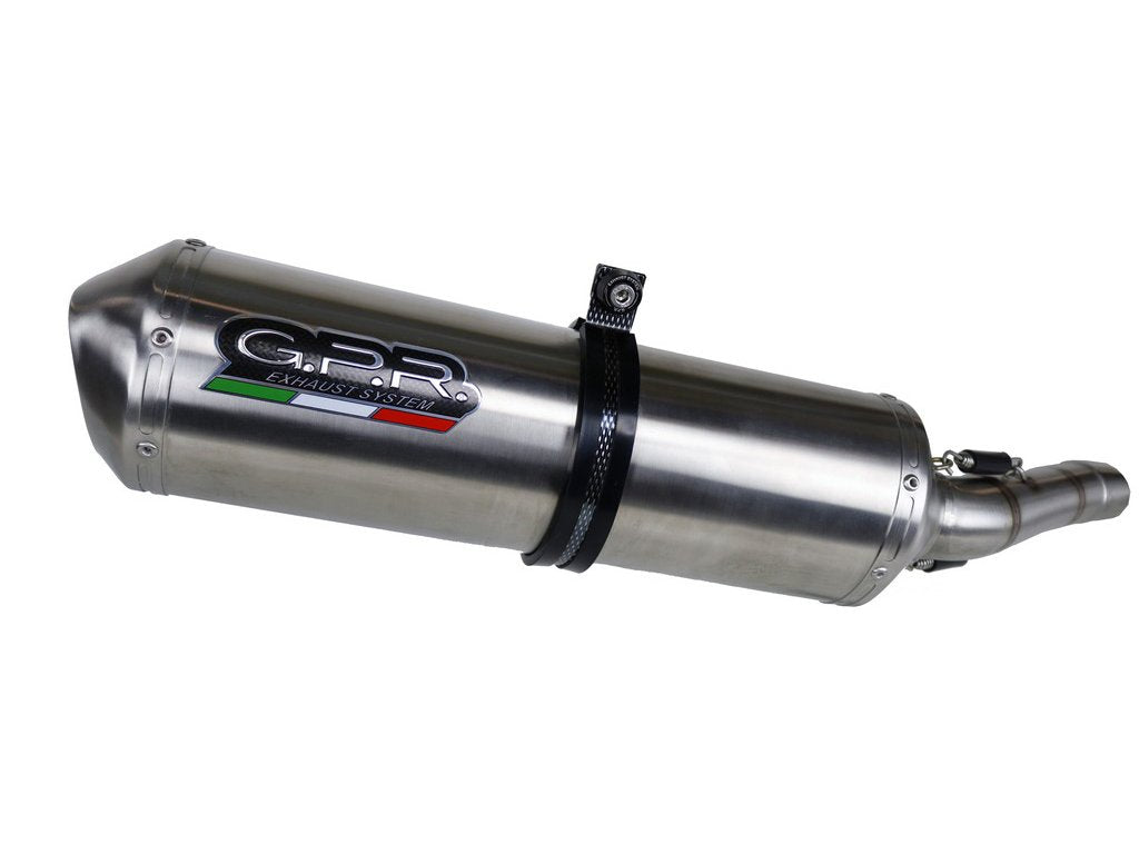 GPR Honda CBR300R Slip-on Exhaust "Satinox" (EU homologated)