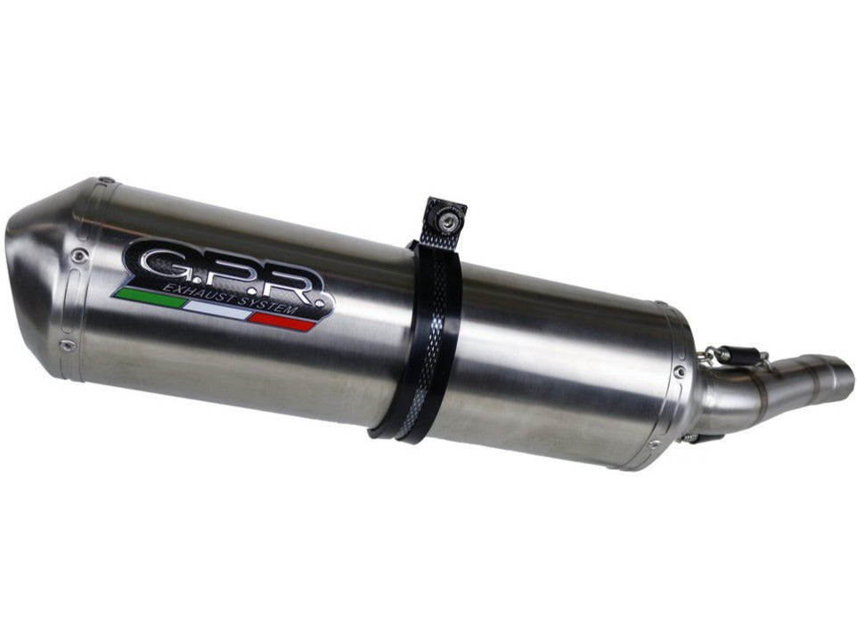 GPR BMW F800S/ST Slip-on Exhaust "Satinox" (EU homologated)