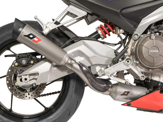 QD EXHAUST Aprilia RS/Tuono 660 Titanium Full Exhaust System "Tri-cone" (EU homologated)