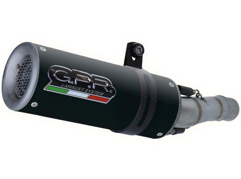 GPR Yamaha Tracer 700 Full Exhaust System "M3 Black Titanium" (EU homologated)