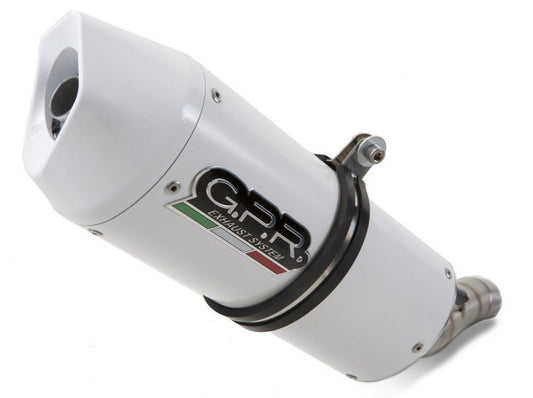 GPR Kawasaki ER-6 (05/11) Slip-on Exhaust "Albus Ceramic" (EU homologated)