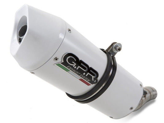 GPR Suzuki DR650 (96/16) Slip-on Exhaust "Albus Ceramic" (EU homologated)