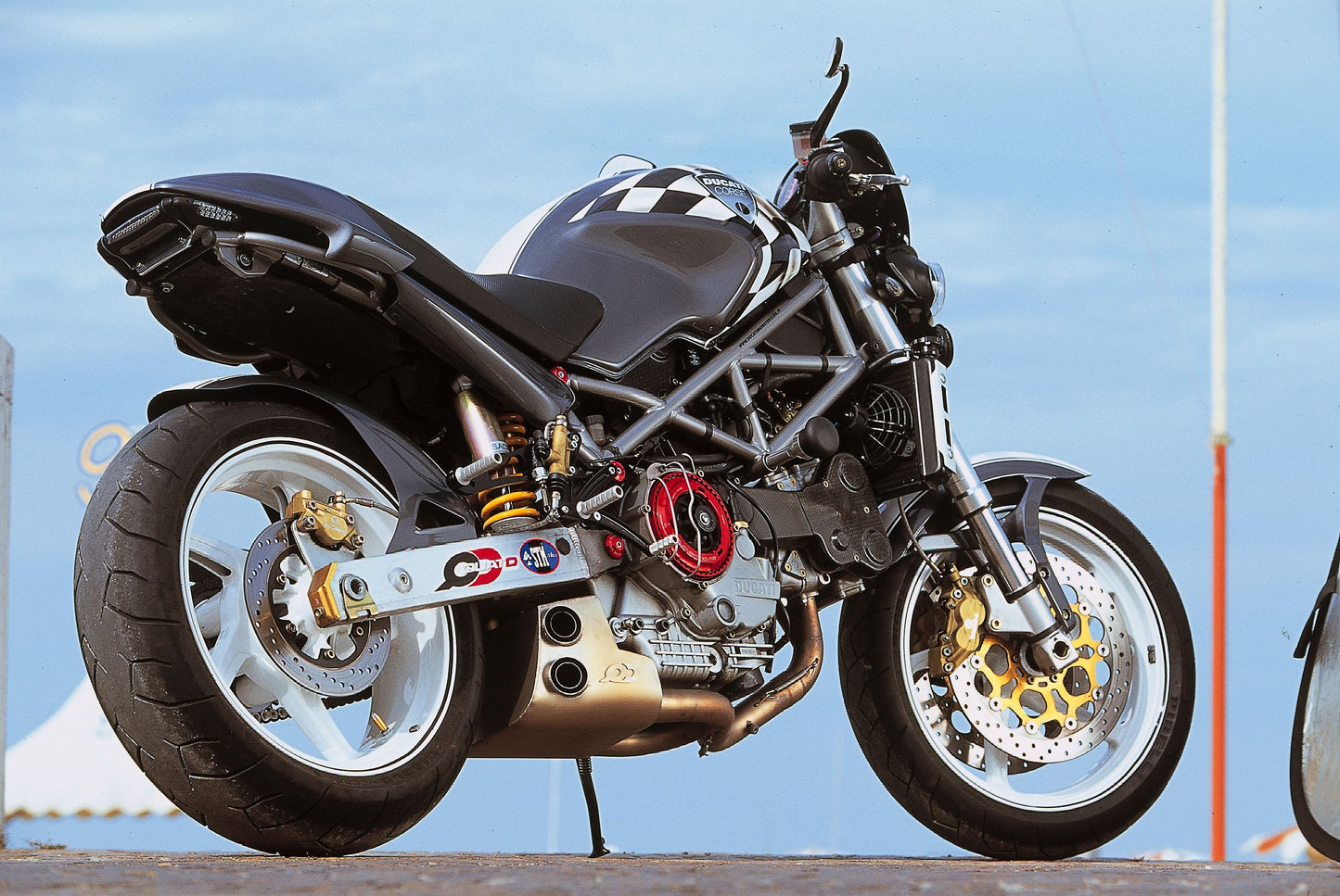 QD EXHAUST Ducati Monster S4 Full Exhaust System "Ex-Box" (EU homologated)