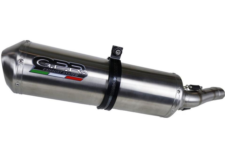 GPR Kawasaki ER-6 (12/16) Full Exhaust System "Satinox" (EU homologated)