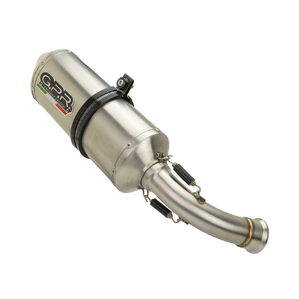 GPR Suzuki DR650 (96/16) Slip-on Exhaust "Satinox" (EU homologated)