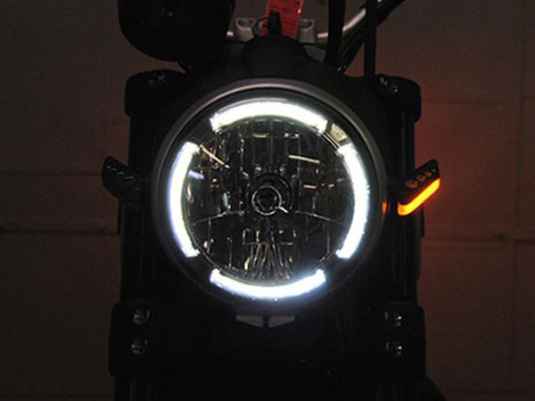 NEW RAGE CYCLES Ducati Scrambler 800 LED Front Turn Signals