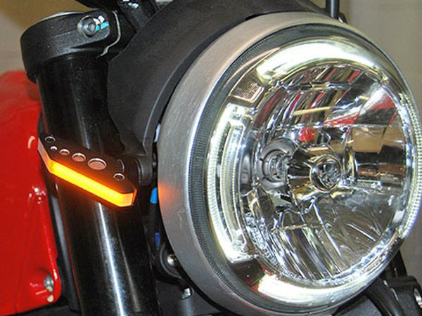 NEW RAGE CYCLES Ducati Scrambler 800 LED Front Turn Signals