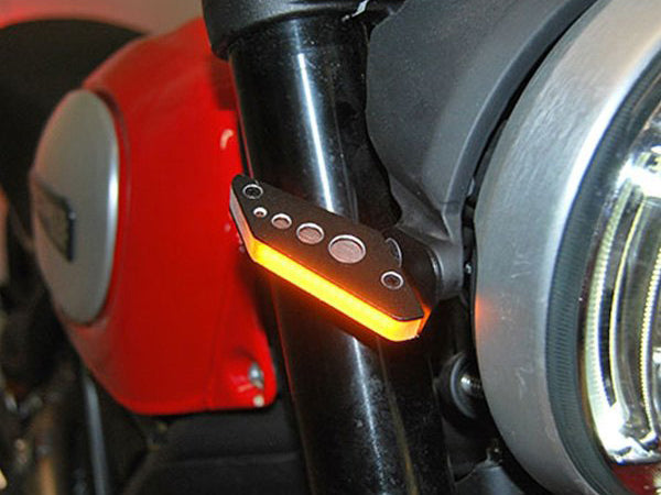 NEW RAGE CYCLES Ducati Scrambler 800 LED Front Turn Signals