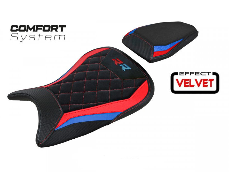 TAPPEZZERIA ITALIA BMW M1000RR (2021+) Comfort Seat Cover "Waal Velvet"