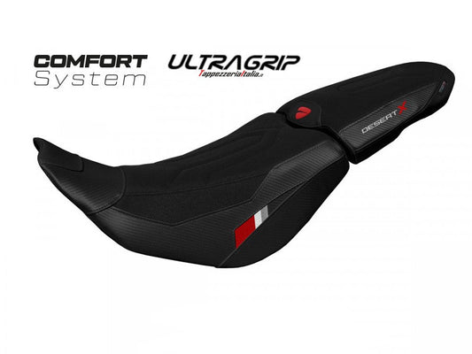 TAPPEZZERIA ITALIA Ducati DesertX (2022+) Ultragrip Comfort Seat Cover "Thar"