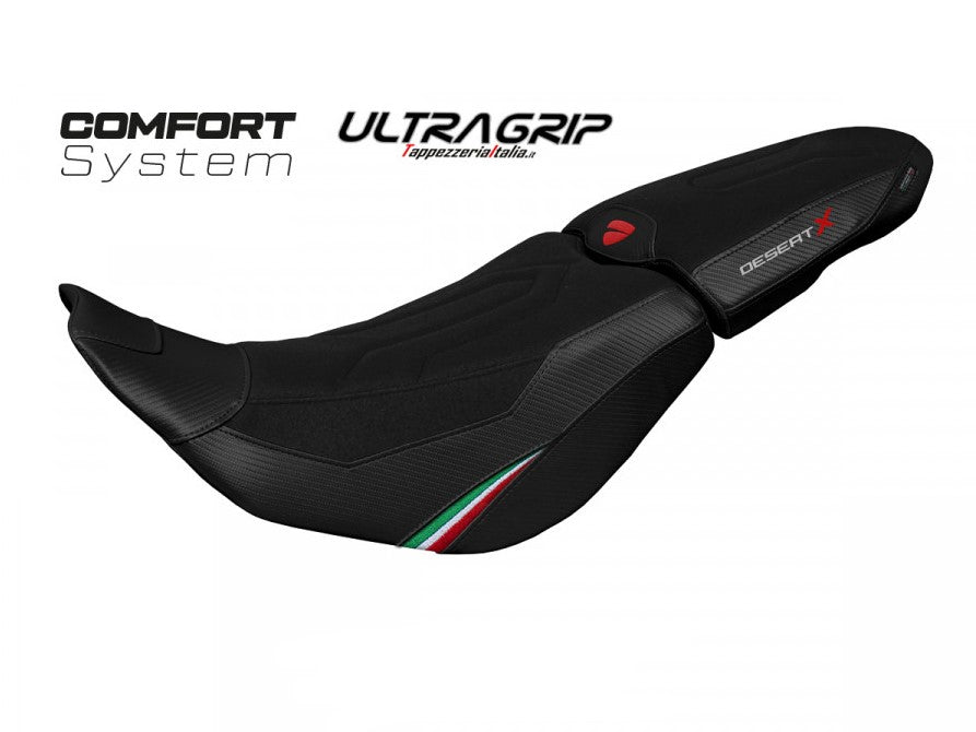 TAPPEZZERIA ITALIA Ducati DesertX (2022+) Ultragrip Comfort Seat Cover "Thar Trico"