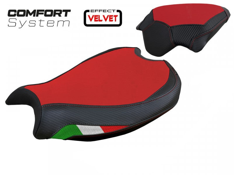 TAPPEZZERIA ITALIA Ducati Streetfighter V2 (2022+) Comfort Seat Cover "Mina Velvet"