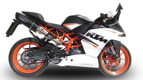 GPR KTM 390 RC (15/16) Slip-on Exhaust "Furore Nero"