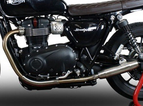 GPR Triumph Street Twin Dual Slip-on Exhaust "Deeptone Inox" (EU homologated)