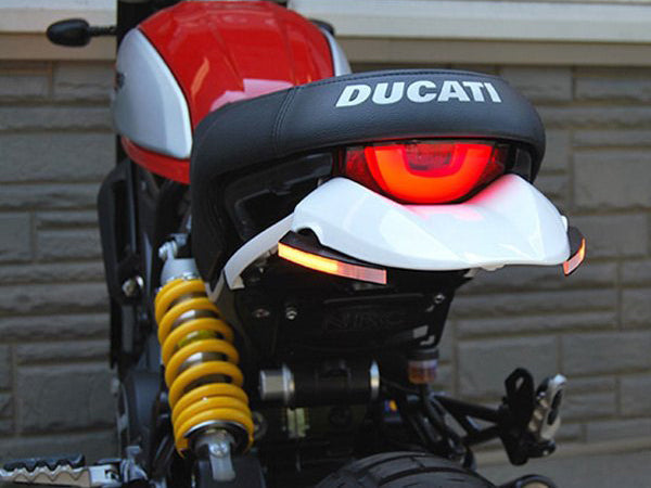 NEW RAGE CYCLES Ducati Scrambler Desert Sled LED Tail Tidy Fender Eliminator