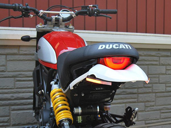 NEW RAGE CYCLES Ducati Scrambler Desert Sled LED Tail Tidy Fender Eliminator