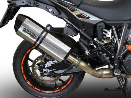 GPR BMW F800GT (12/16) Slip-on Exhaust "Sonic Inox" (EU homologated)