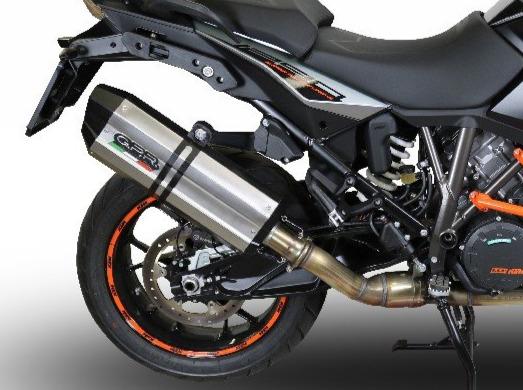 GPR KTM 950 Adventure Full Exhaust System "Sonic Inox" (EU homologated)