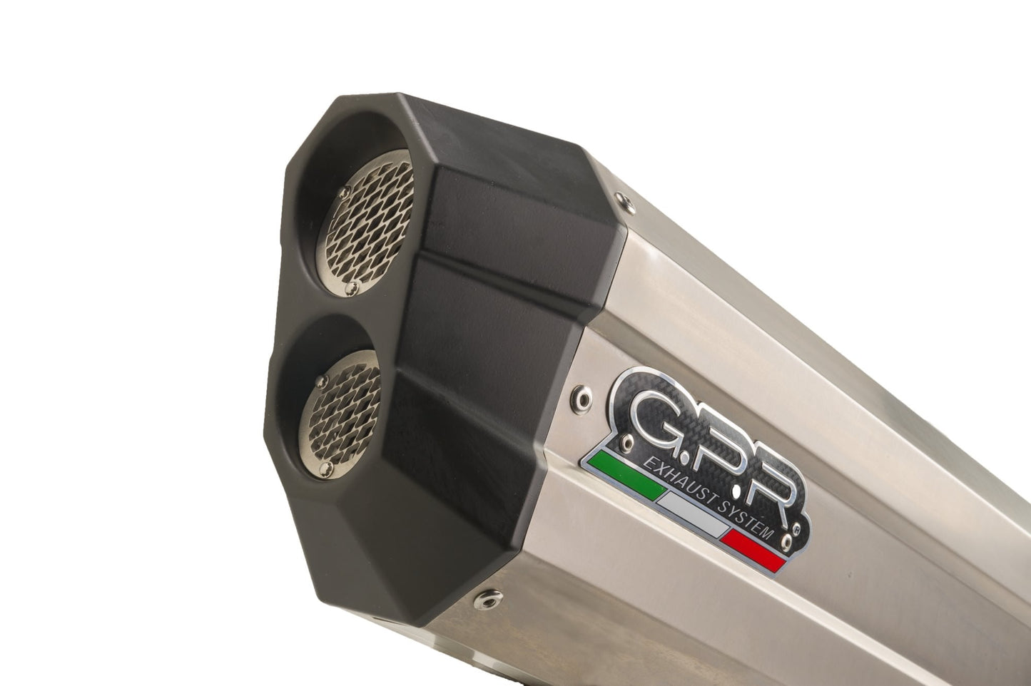 GPR Honda CRF1000L Africa Twin Adventure Sports (18/19) Slip-on Exhaust "Sonic Inox" (EU homologated)