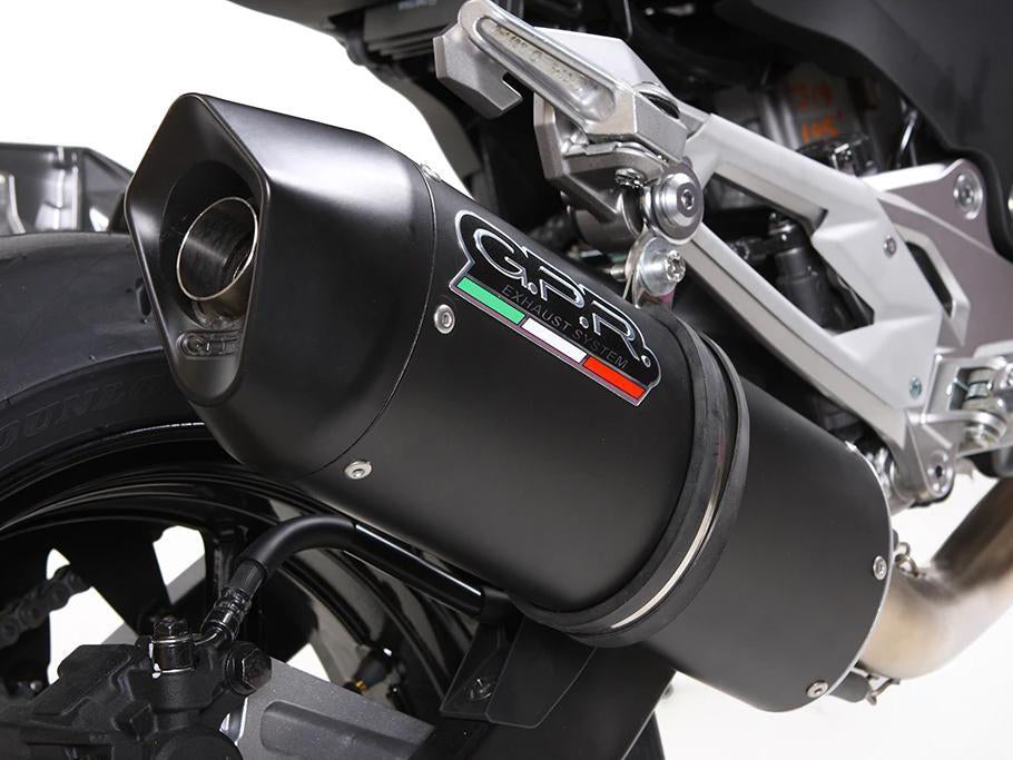 GPR Ducati Monster 1200 Slip-on Exhaust "Furore Nero" (EU homologated)