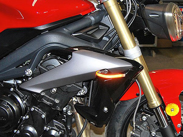 NEW RAGE CYCLES Triumph STREET TRIPLE LED Front Turn Signals (2013 – 2017) – Accessories in MotoDeal – Motorcycle Accessories and Parts Online Shop