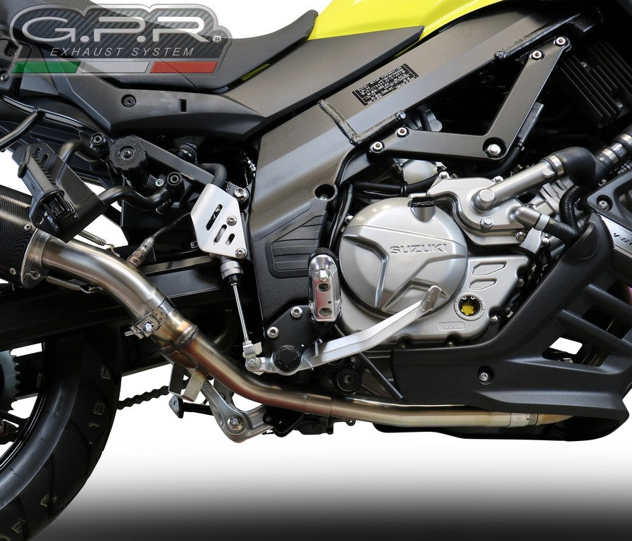 GPR Suzuki DL650 V-Strom (04/11) Semi-Full Exhaust System "Satinox" (EU homologated)