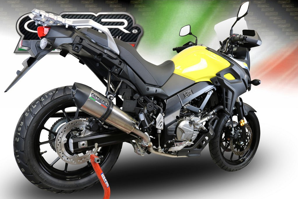 GPR Suzuki DL650 V-Strom (2017+) Full Exhaust System "GP Evo 4 Titanium" (EU homologated)