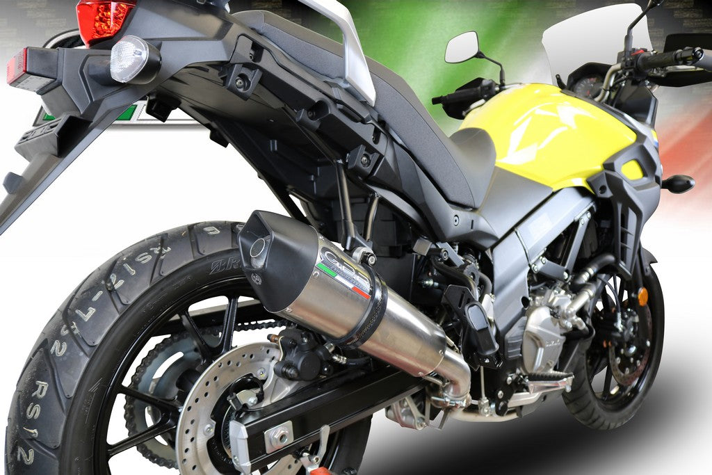 GPR Suzuki DL650 V-Strom (2017+) Full Exhaust System "GP Evo 4 Titanium" (EU homologated)